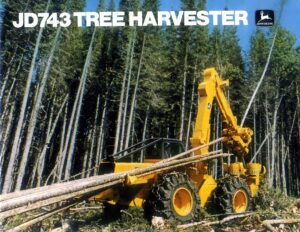 JD17 John Deere 743 Tree Harvester