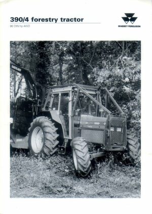 MF146 Massey Ferguson 390/4 Forestry Tractor