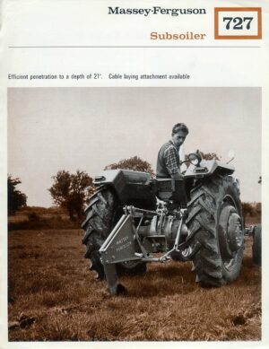 MFI-104 Massey Ferguson 727 Subsoiler