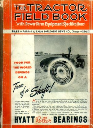 BK62 The Tractor Field Book 1945