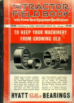 BK63 The Tractor Field Book 1939-40