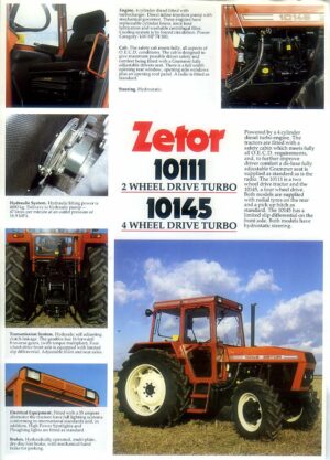 EE99 Zetor 10111, 10145