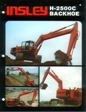 EM03 Insley H-2500C Backhoe