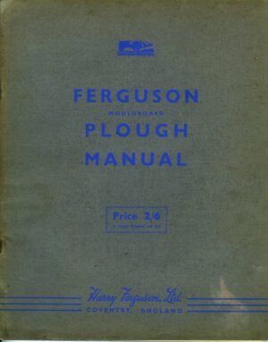 F-M41 Ferguson Plough Manual
