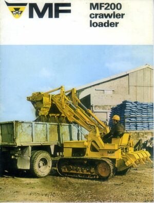 MFE20 Massey Ferguson 200 Crawler Loader