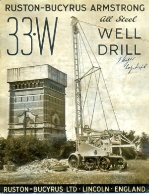CN89 Ruston-Bucyrus Armstrong 33-W Well Drill