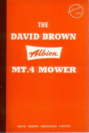 DB-M02 David Brown MT4 Mower