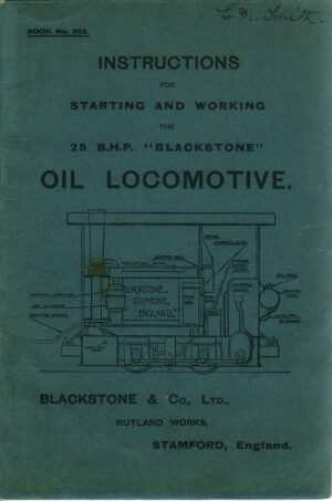 E43 Blackstone Oil Locomotive