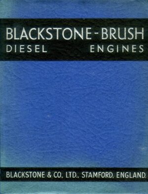 EG39 Blackstone-Brush Diesel Engines