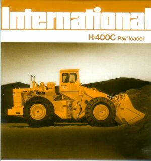 IHE07 International H-4000C Payloader
