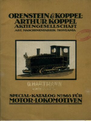 MC59 Orenstein & Koppel Motor Locomotives