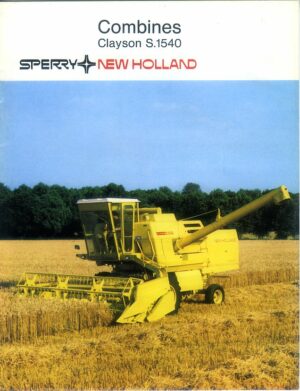 CO146 New Holland Clayson S1540