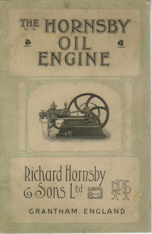 EG44 Hornsby Oil Engine