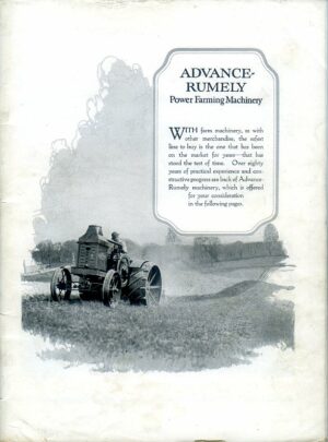 E44 Advance Rumely OilPull Tractors