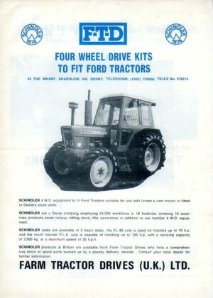 FC115 FTD Schindler 4wd Kits
