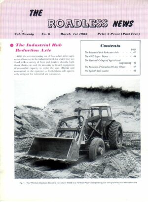 MA96 Roadless News 1963