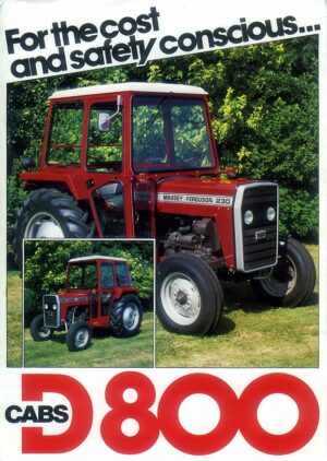 MFI-35 Massey Ferguson Duncan D800 Cabs