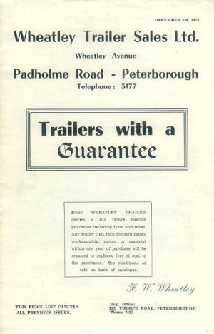 TA18 Wheatley Trailers