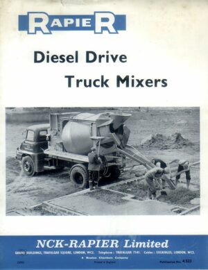 CN01 NCK-Rapier Truck Cement Mixers