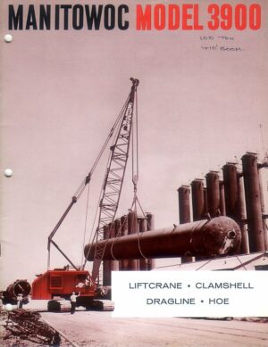 EM91 Manitowoc 3900 Crane/Dragline