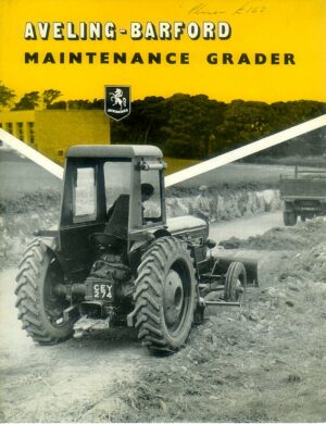 FC124 Aveling-Barford Maintenance Grader