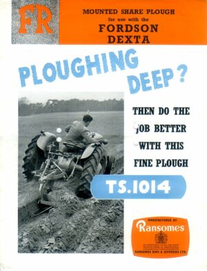 FOI-10 Ransomes FR TS1014 Plough