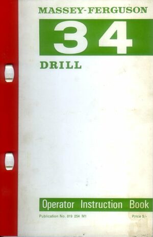 MF-M47 Massey Ferguson 34 Drill