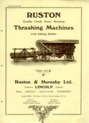 TH28 Ruston Class ALR Thrashing Machines