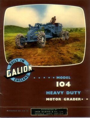 CN01 Galion 104 Motor Grader