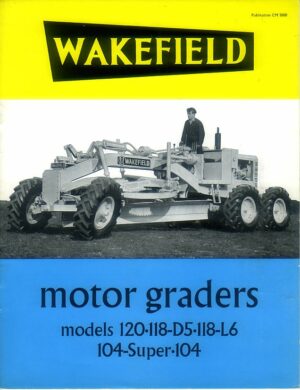 CN63 Wakefield Motor Graders