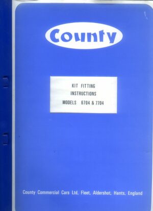 FC-M34 County 6704, 7704 4WD Kits