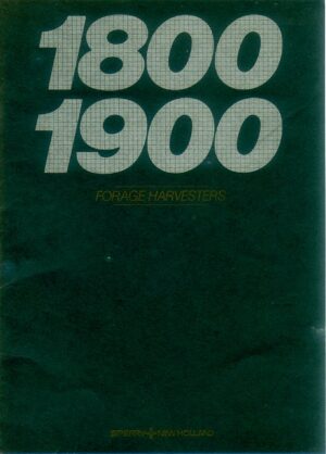 NH35 New Holland 1800, 1900  Foragers